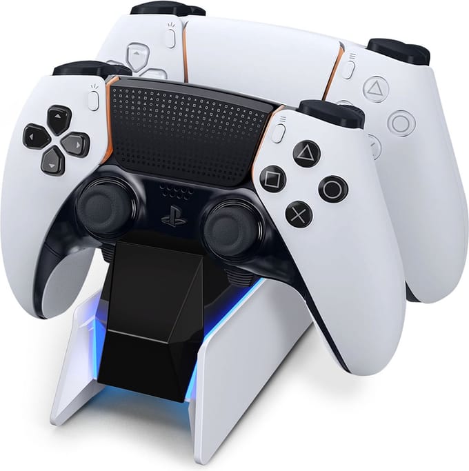 PlayCool PS5 DualSense en DualSense Edge Controller Oplaadstation