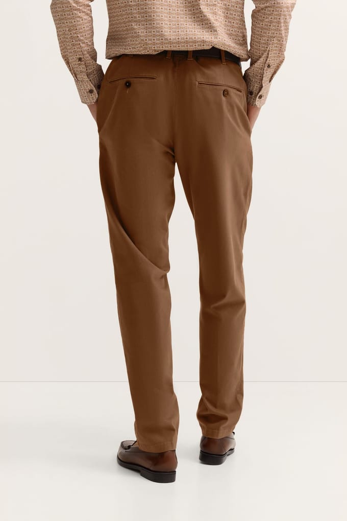 Bugatti Herren Chino van stretchkatoen