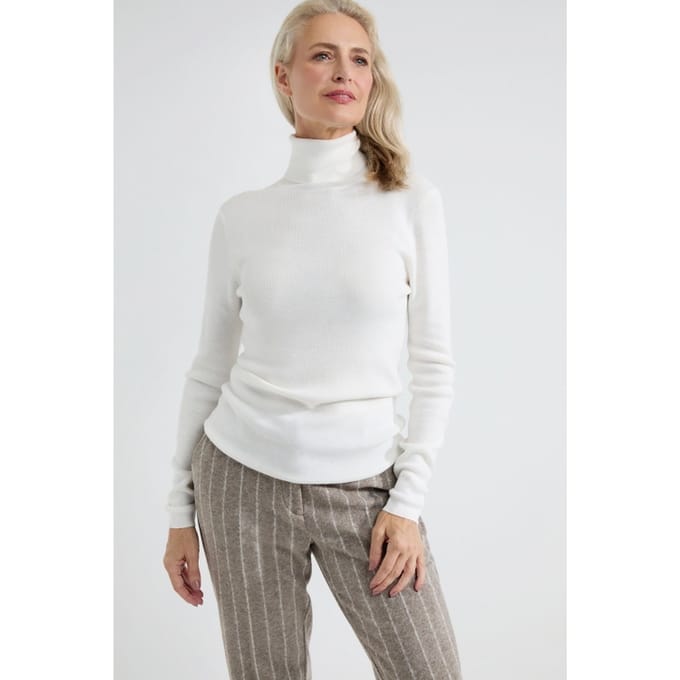 Josephine & Co Saar Sweater Off White Maat: L | Sweaters Outlet | Dames | Wit