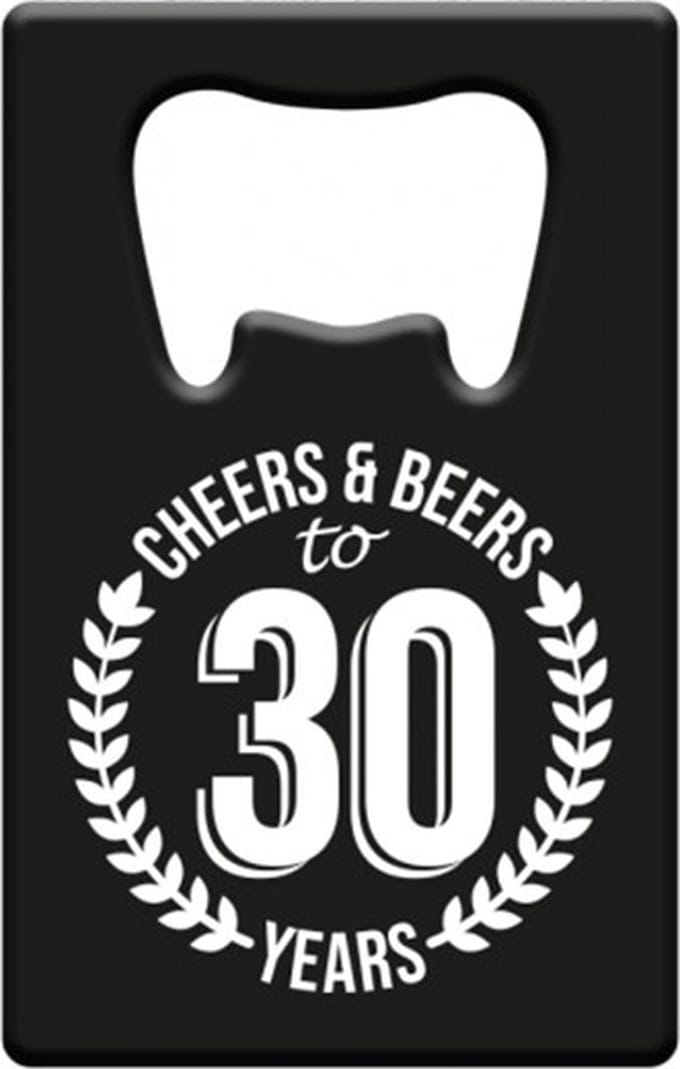 Metal beer opener - 30