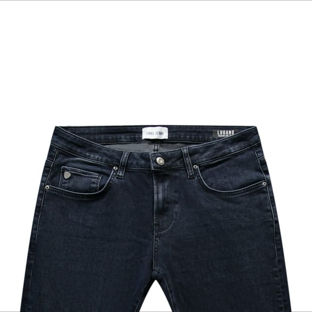 Cars Lugano heren soft denim regular-fit jeans blue black