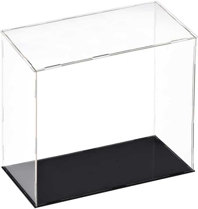 Dailygoods- Vitrinekast 4-zijdig Transparant Ontwerp - Vitrinekast