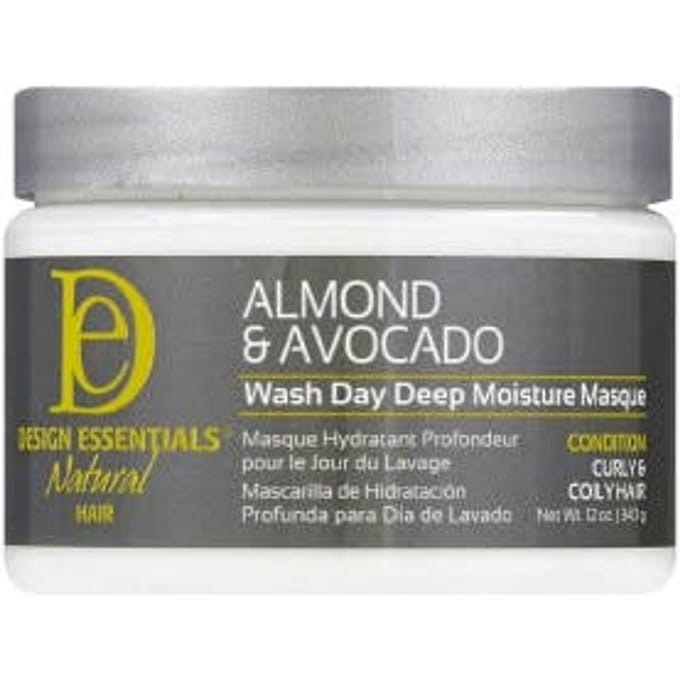 Design Essentials Almond &amp; Avocado Day Wash Deep Moisture Masque 340 ml