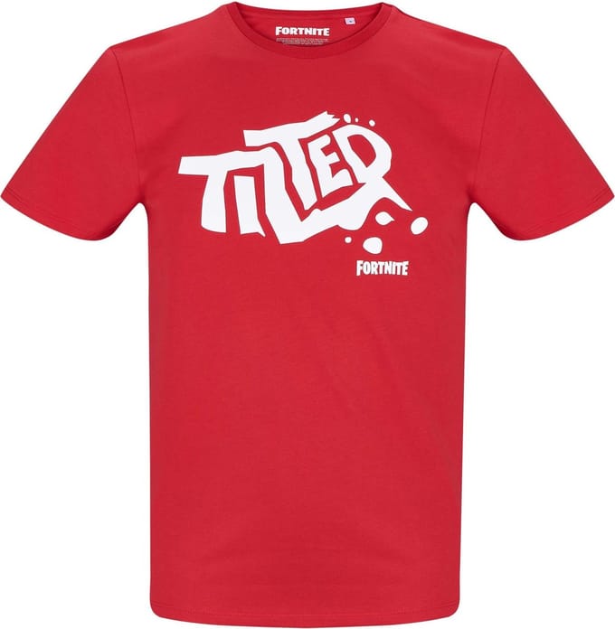 Fortnite T-shirt met korte mouw - rood - Maat S