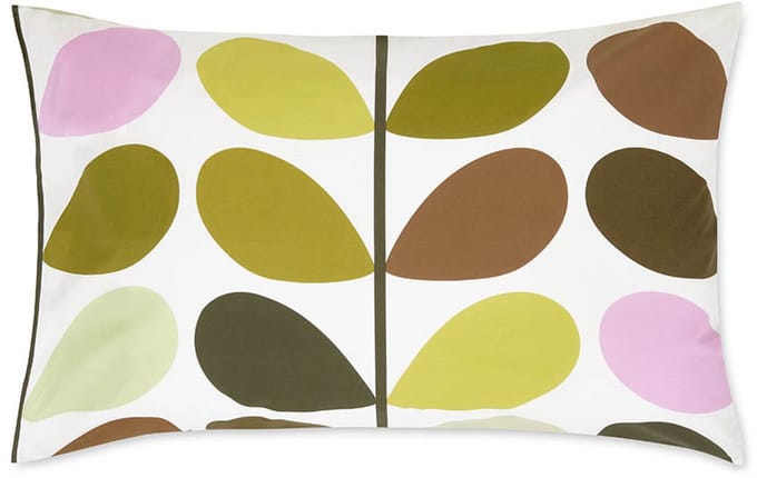 Orla Kiely Multi Stem Spring kussenslopen (2x) - percaalkatoen - 50x75 cm