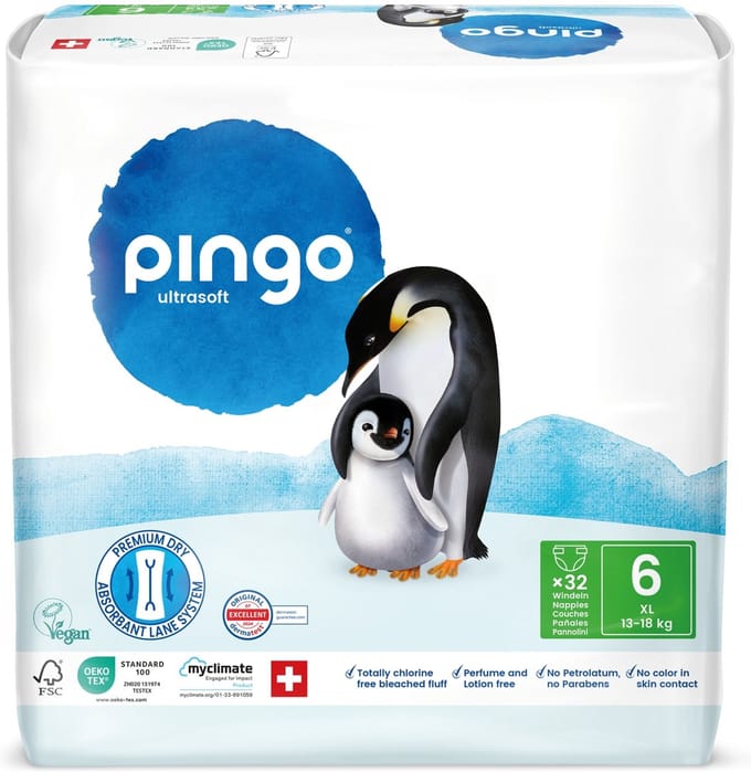 Pingo Ecologische Luiers Maat 6