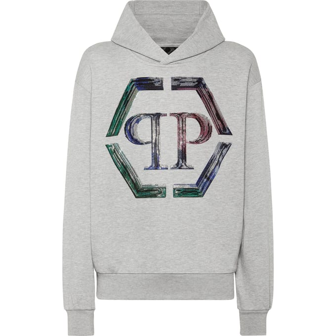 Sweatshirt Met Capuchon Hexagon