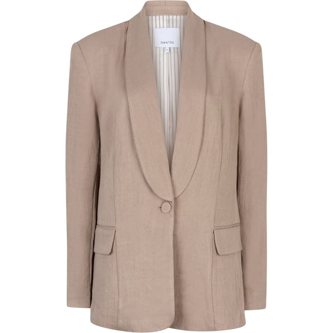 Dante 6 Dayva Relaxed Fit Blazer Blazers Zand 261140
