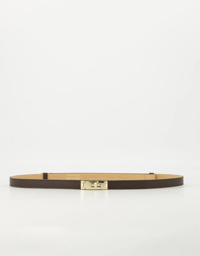 Teatro riem - Garcia - Wikkelriem - Leer - Donker bruin - One Size