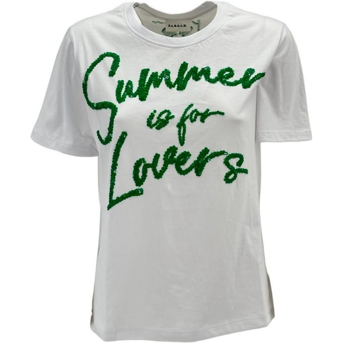Parosh T-shirt en Polo Verde