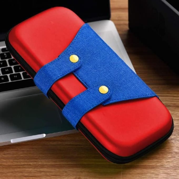 Vert-Sac de rangement pour console de jeu Nintendo Switch, housse de console, étui rigide de voyage, coque de groen