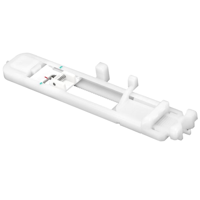 Eénstaps Knopensteekvoet Huishoudelijke Naaibenodigdheden voor Brother Multifunctionele Machine white