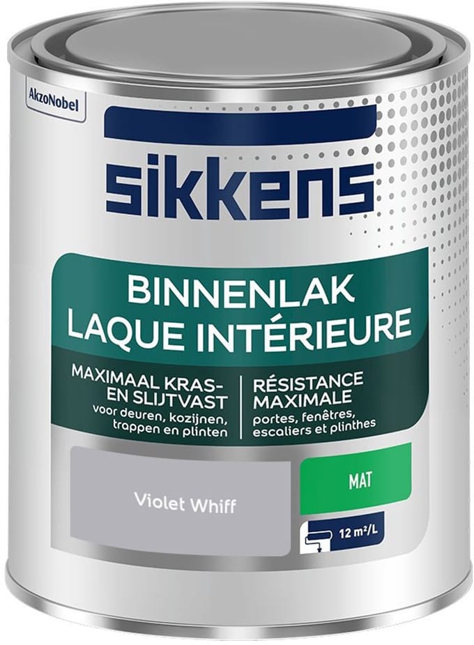 Sikkens - Binnenlak Mat - Violet Whiff - Mengverf - 750 Ml