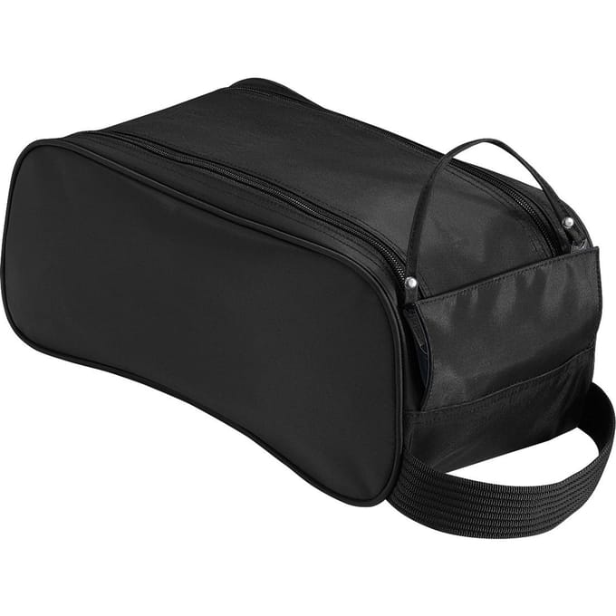 Quadra Teamkleding Schoenenzak - 9 Liter (Verpakking van 2) (Zwart)