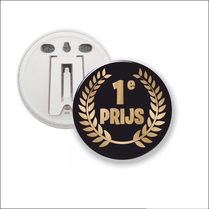 Button Met Clip 58 MM - 1e Prijs