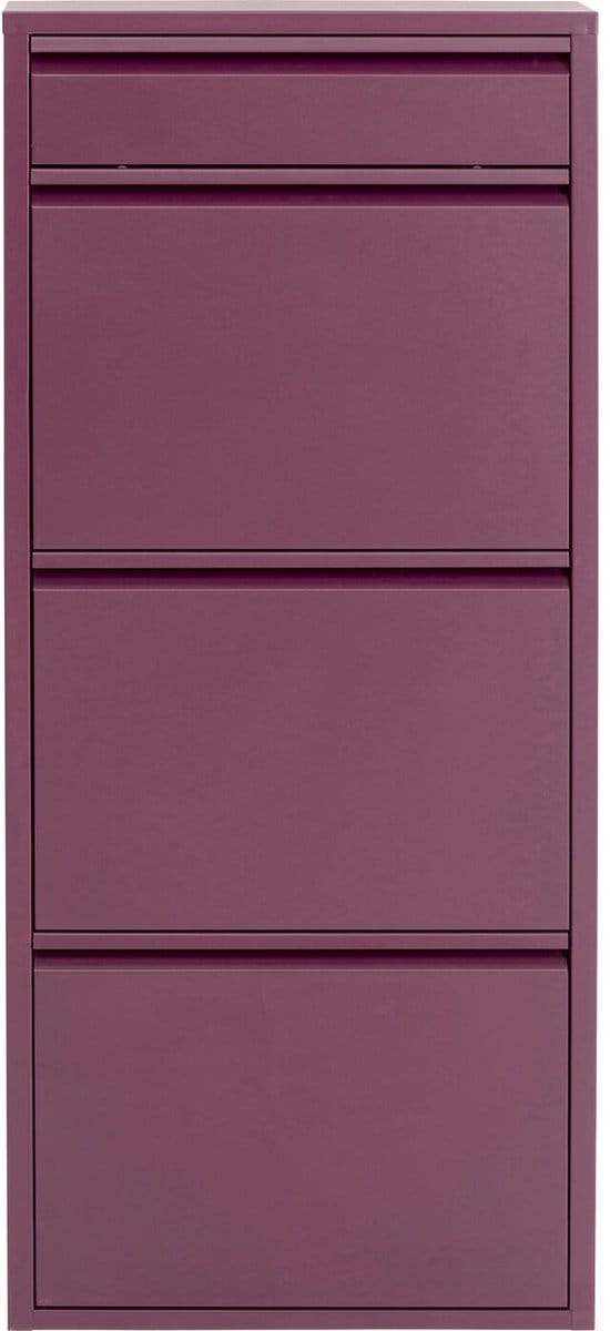 Schoenenkast Caruso paars 3+1 laden Kare Design