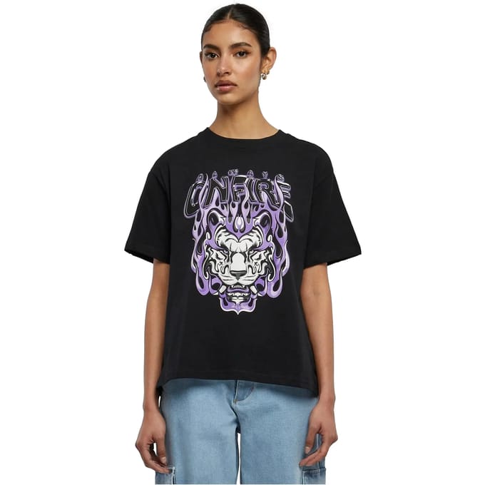 T-shirt dames Miss Tee Always On Fire