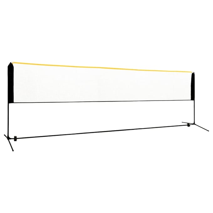 vidaXL - Badmintonnet - verstelbaar - 500x103x94-158 - cm - metaal