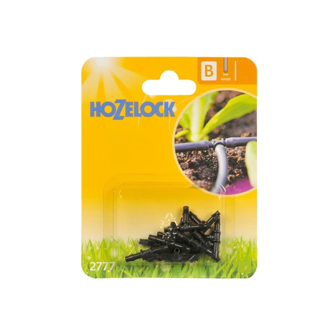 Hozelock T-stuk 4mm, Pack