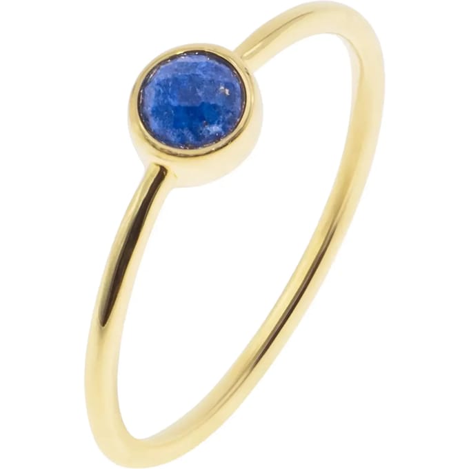 Lapis-lazuli ring verguld voor vrouwen Sloya Gemia