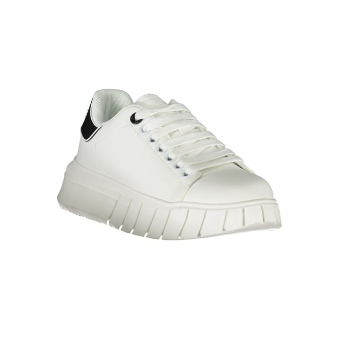 Gaelle Paris Witte Polyurethaan Dames Sneaker