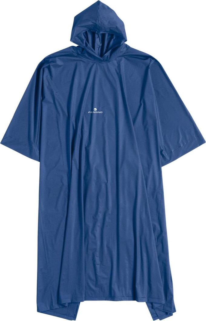 Ferrino Regenponcho Unisex Blauw One Size