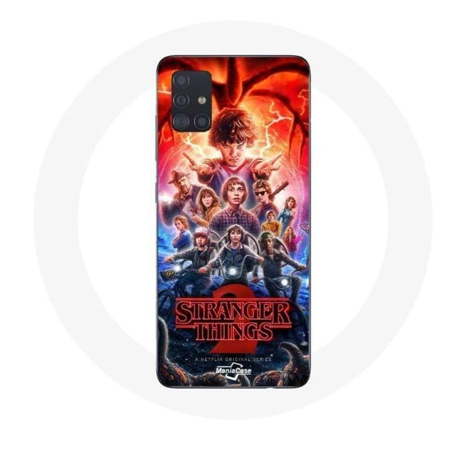Samsung Galaxy A51 hoesje Stranger Things poster seizoen 2