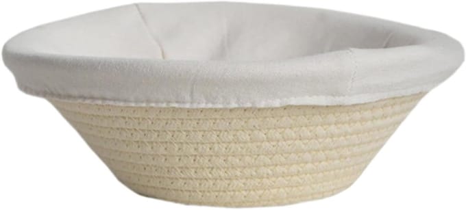 Zuurdesemmand - Deegschotel - Thuis bakken - Handgemaakt katoen - 24 cm - Auburn