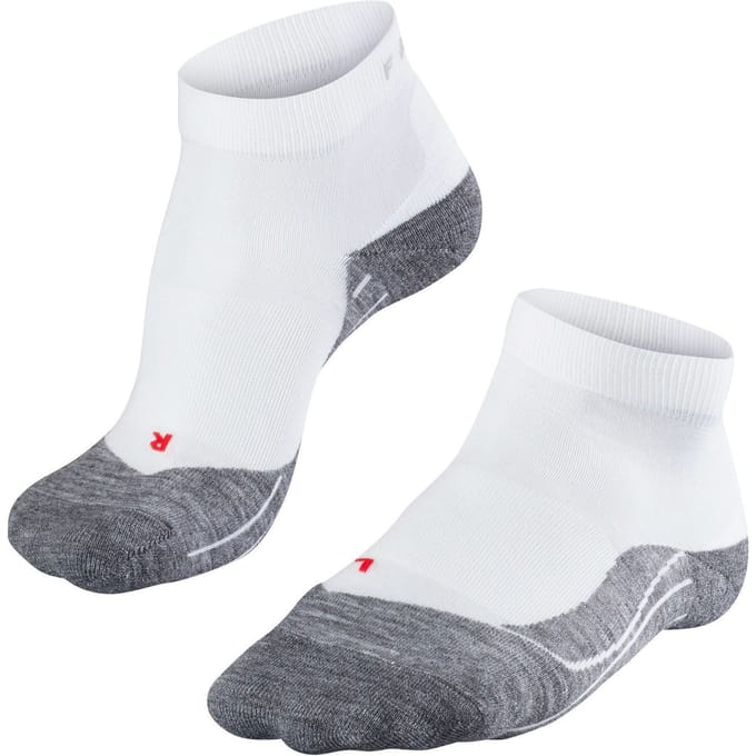 FALKE RU4 Short anti-blaar katoen functioneel materiaal hardloopsokken dames wit - maat 41-42