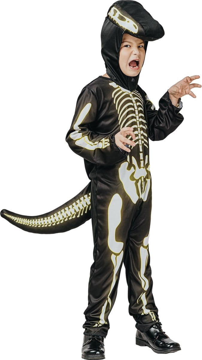 Vegaoo - Skeletkostuum Dinosaurus voor kinderen