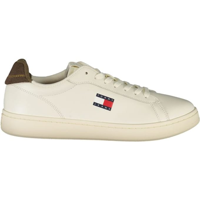 Tommy Hilfiger Bianco Polyurethaan Heren Sneakers