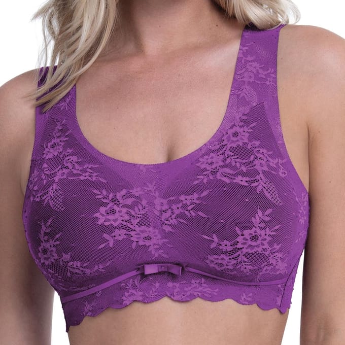 Anita - Essential Lace Bralette - Magic Purple -