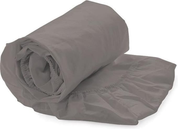 Kardol & Verstraten Hoeslaken Satijn - 90x210/220 cm - Dark Grey