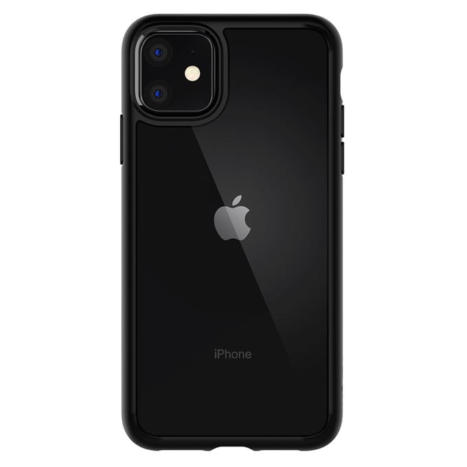 Spigen Ultra Hybrid Apple iPhone 11 Hoesje Back Cover Transparant/Zwart