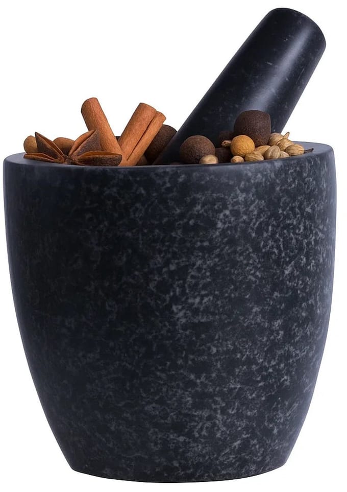 Cookinglife Vijzel Graniet - Zwart ø 13 cm