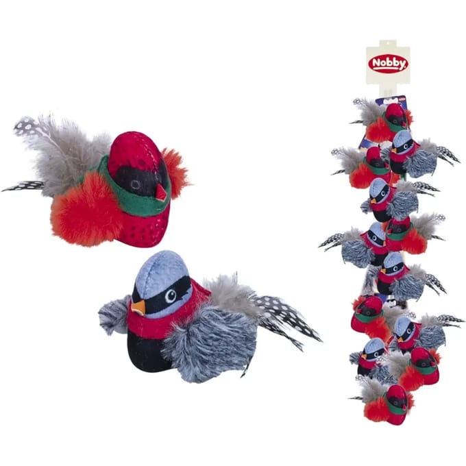 Knuffel voor katten Nobby Pet Plüsch (x12)