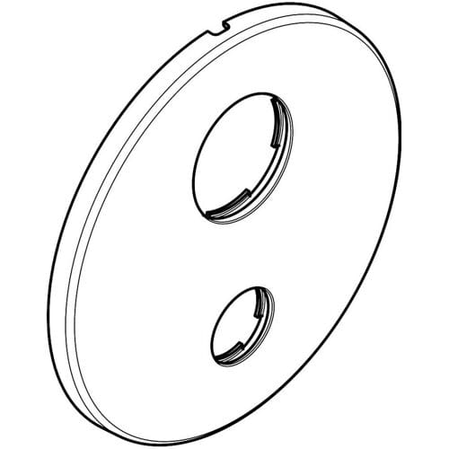 Hansgrohe HG escutcheon for interchanged supply, 97193000