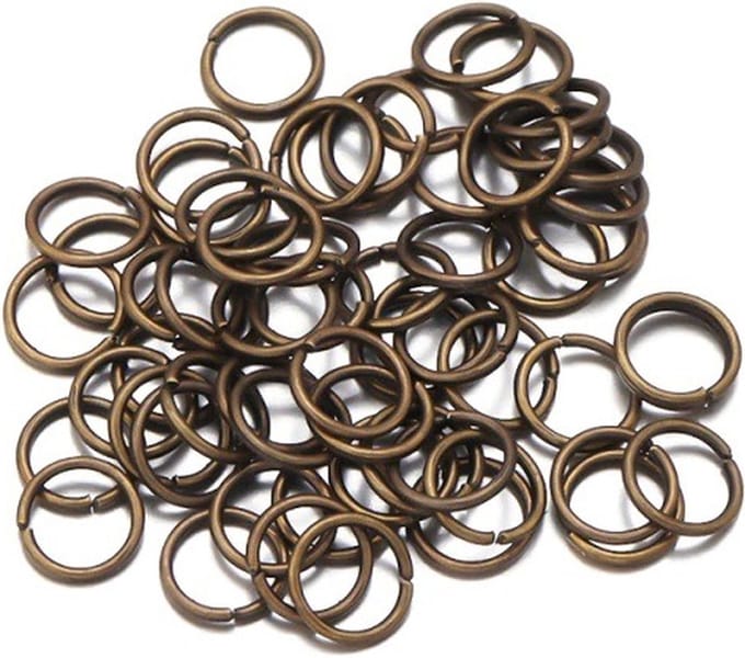 Sleutelring - 5mm - Brons - Per 200 stuks