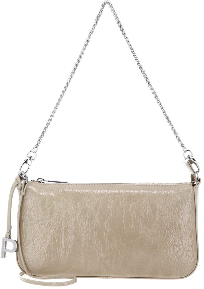 PICARD Leren schoudertas Auguri Shoulderbag Crema beige