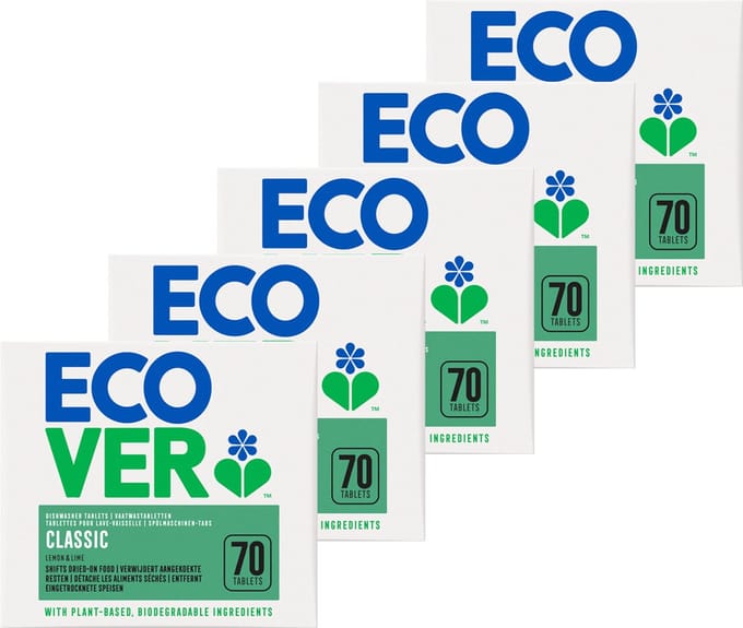 Ecover Vaatwastabletten 5x70