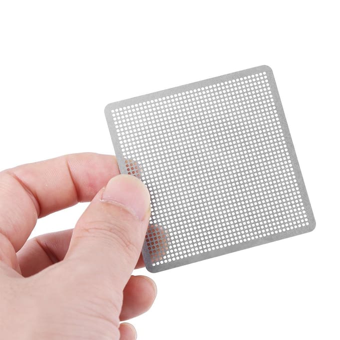 27 Stuks Universele Directe Hitte BGA Reballing Net Sjablonen Voor Soldeeraccessoires
