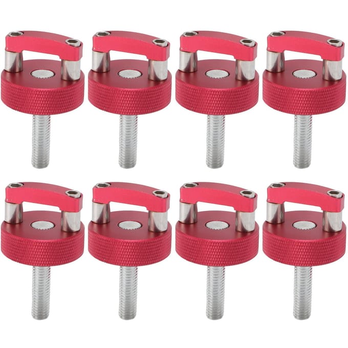 Snelspanner Duimschroef Geïntegreerde D-ring Aluminiumlegering Snelle Verwijdering Bevestigingsmiddel Duimschroef red