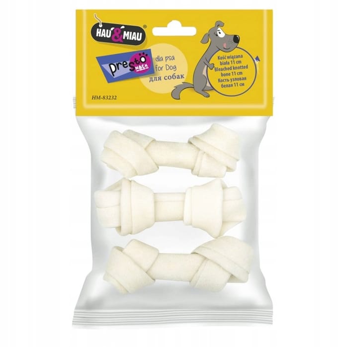 Hobby Hau&Miau Serie - Natuurlijk Gebonden Bot - 11 cm - Rundvlees - Set van 3