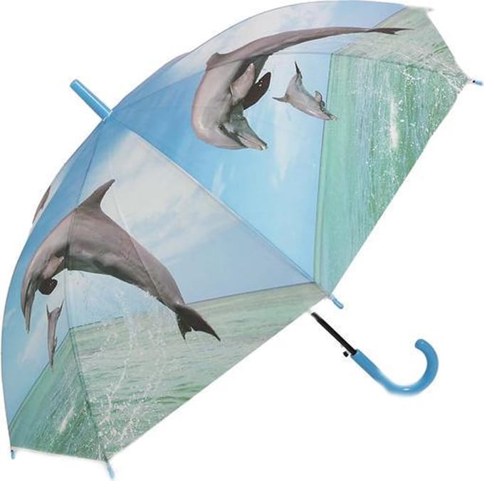 Pia Soft Toys - Dolfijn paraplu 100 cm