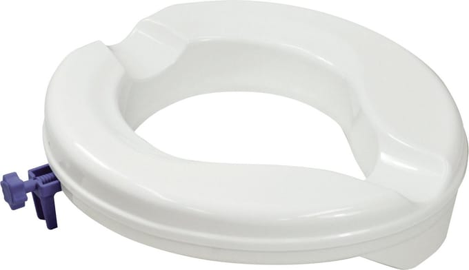 Aidapt Toiletverhoger 5 cm - Ergonomisch zonder deksel - Wit