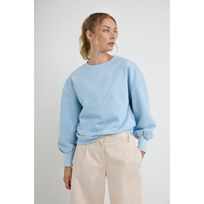 Josephine & Co Donovan Sweater Light Blue Größe: S | Pullover Outlet | Damen | Blau