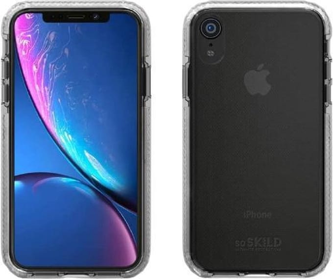 SoSkild Defend Heavy Impact Case Transparant voor iPhone Xr