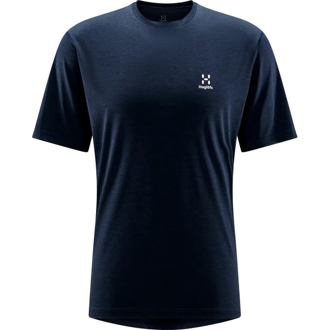 Haglofs Ridge T-shirt Met Korte Mouwen Blauw M Man