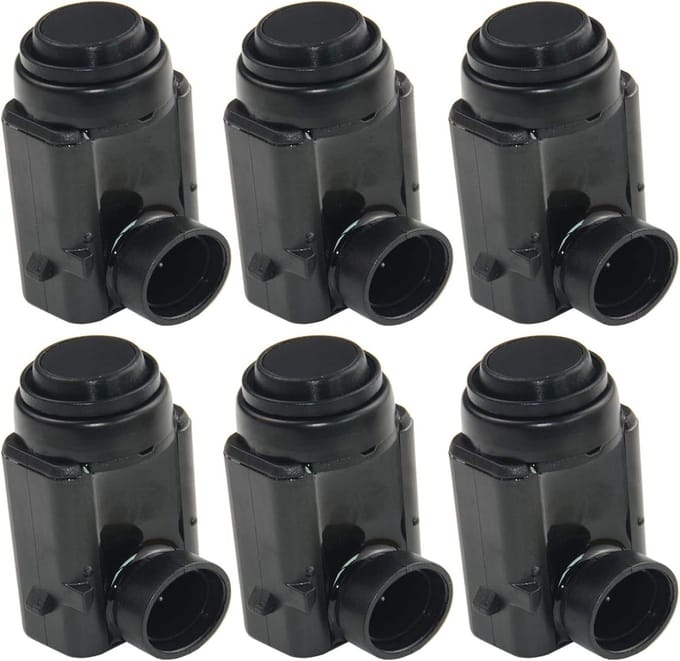 Thijox - 6× Parkeersensor Einparkhulp Sensor PDC Compatibel met E-Klasse, M-Klasse, A-Klasse en meer - OEM 0015427418, 0045428718