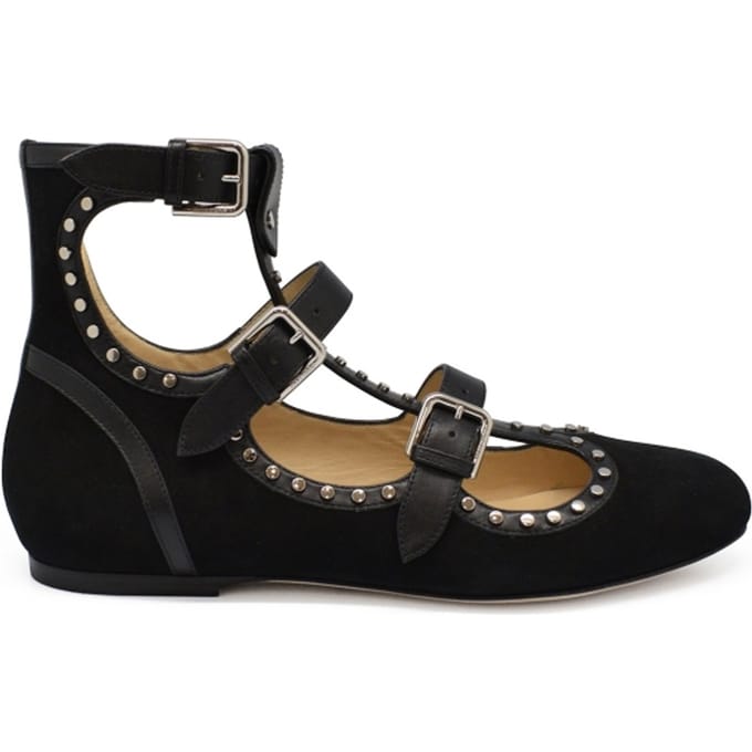 Jimmy Choo Hartley ballerina's zwart